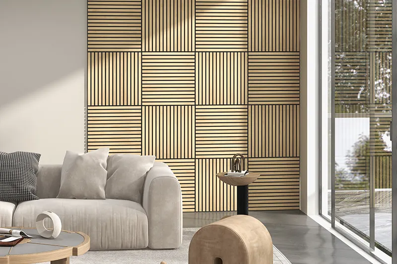 Aplikasi Panel Penyerap Bunyi Kayu Aplikasi Panel Penyerap Bunyi Kayu