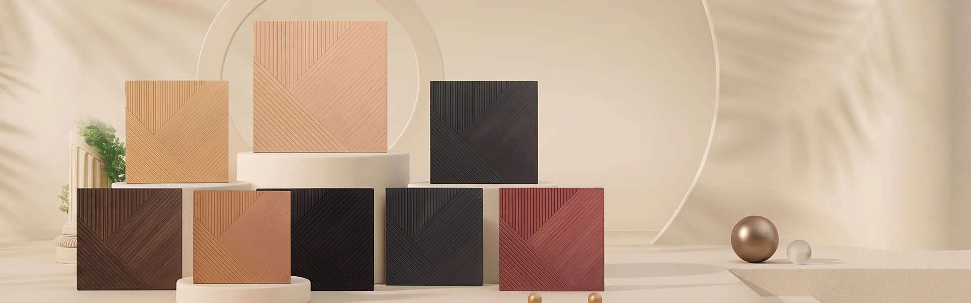 Papan Penyerap Bunyi Bercetak UV Substrat Poliester