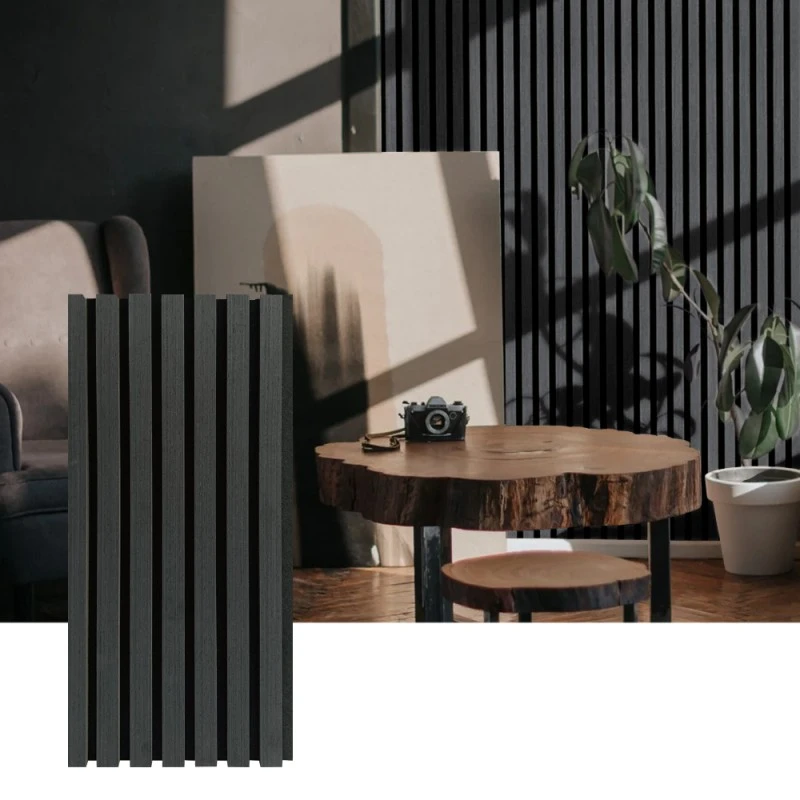Panel Dinding Akustik Wood Slat untuk Penyerapan Bunyi Dalaman