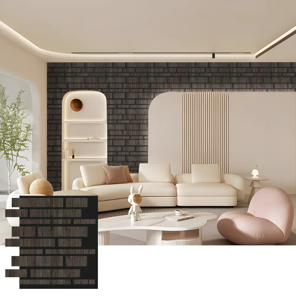 Panel Dinding Akustik Kayu untuk Pengurangan Bunyi Dalaman